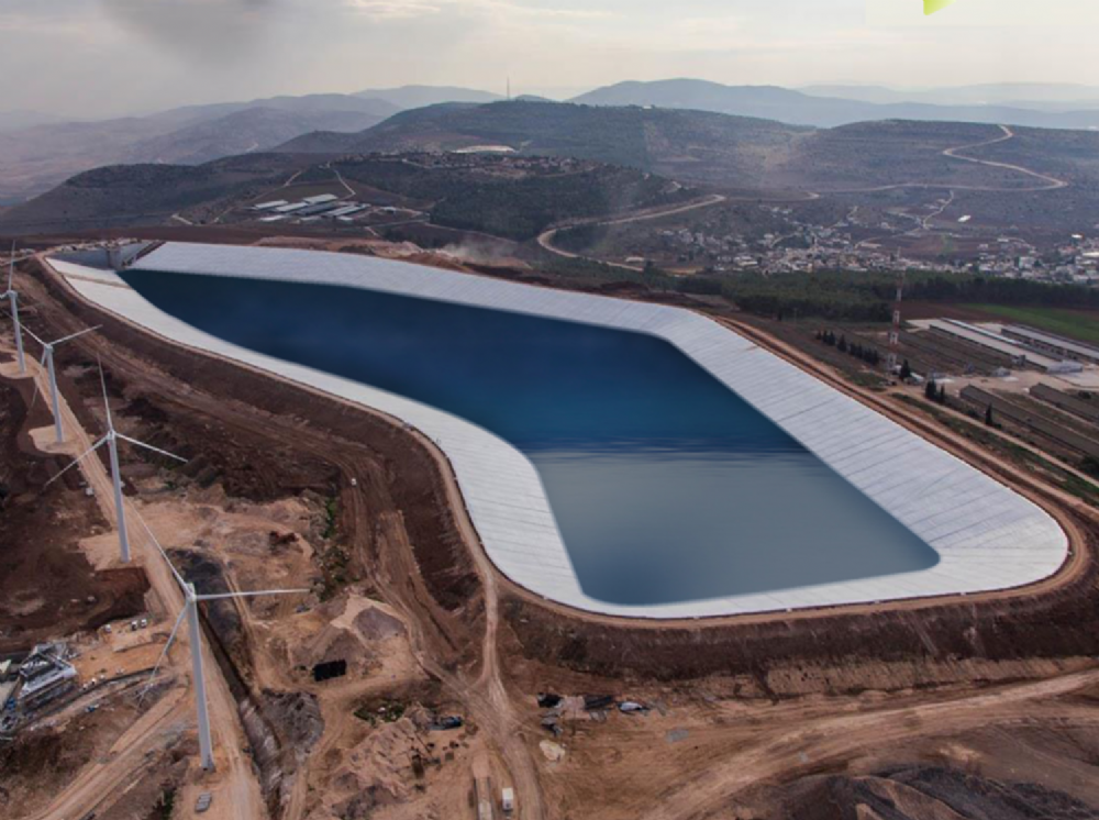 Pumped storage, Gilboa